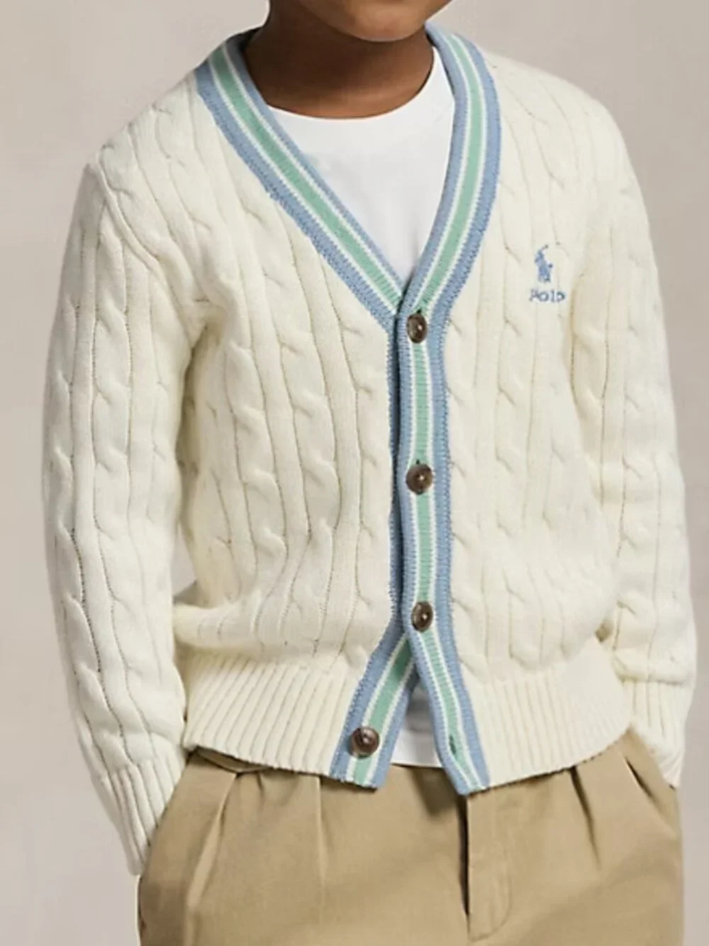 Ralph Lauren 100% Cotton Cricket Cardigan NWT Ready for Gifting  Size 6